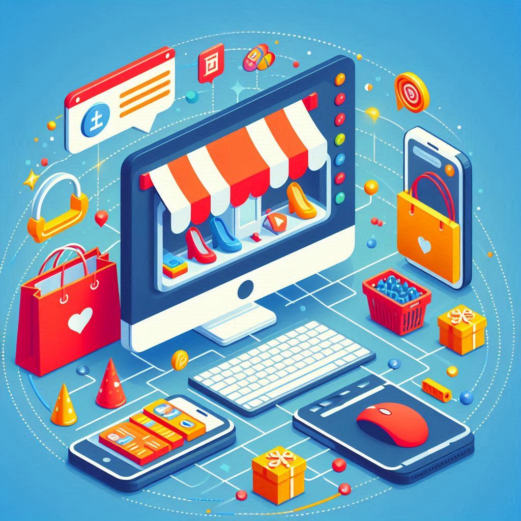 online web shop  elements