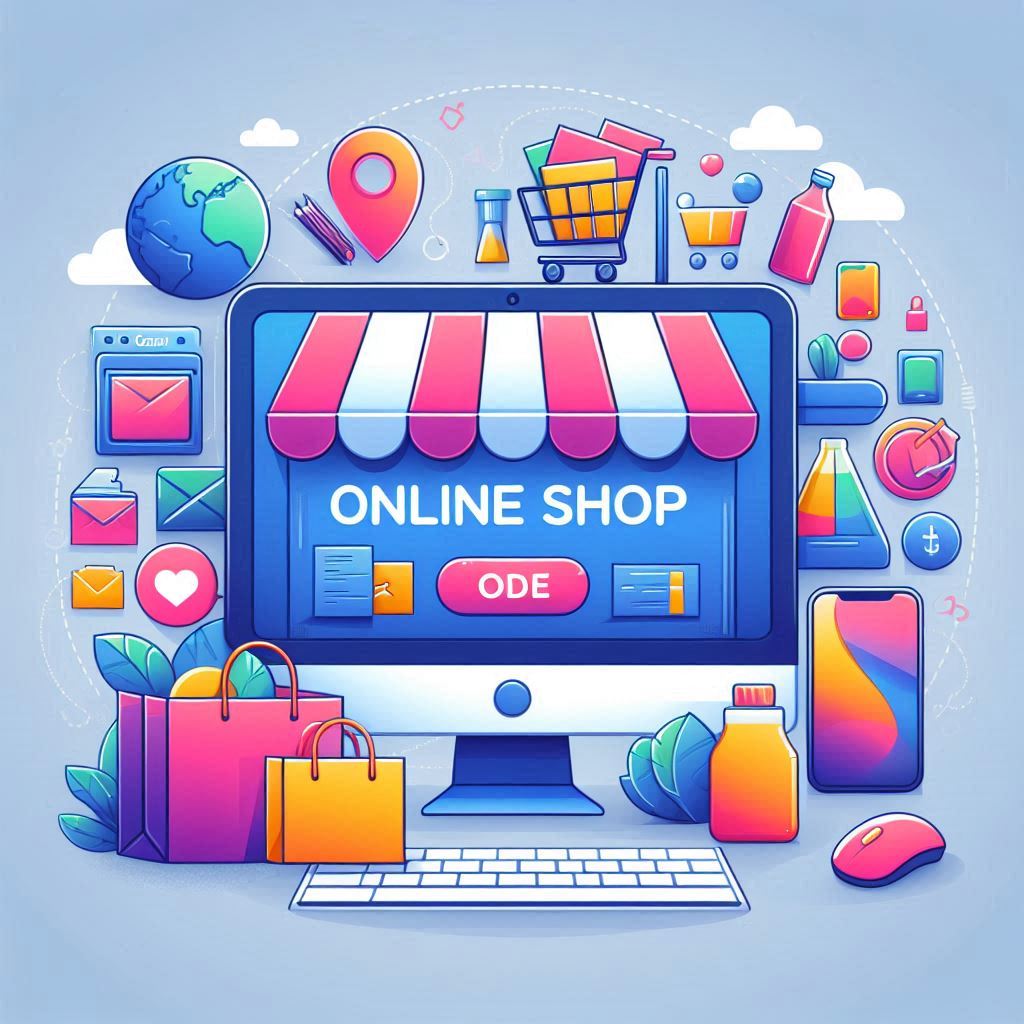 online web shop  elements